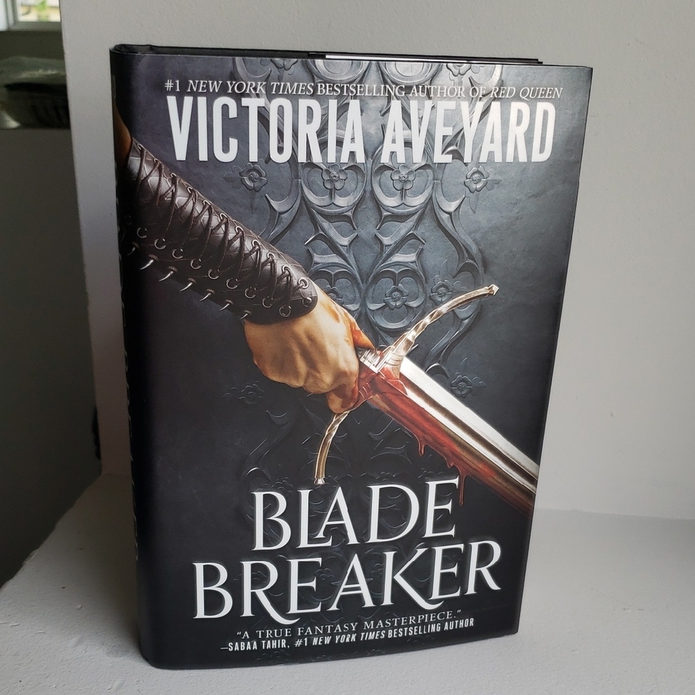 Victoria Aveyard 'Blade Breaker' Hardcover Book.  New